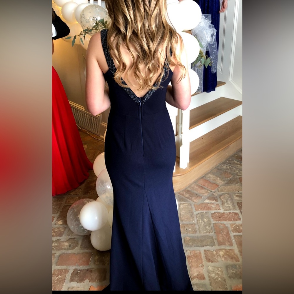 Lulus Navy Formal dress
